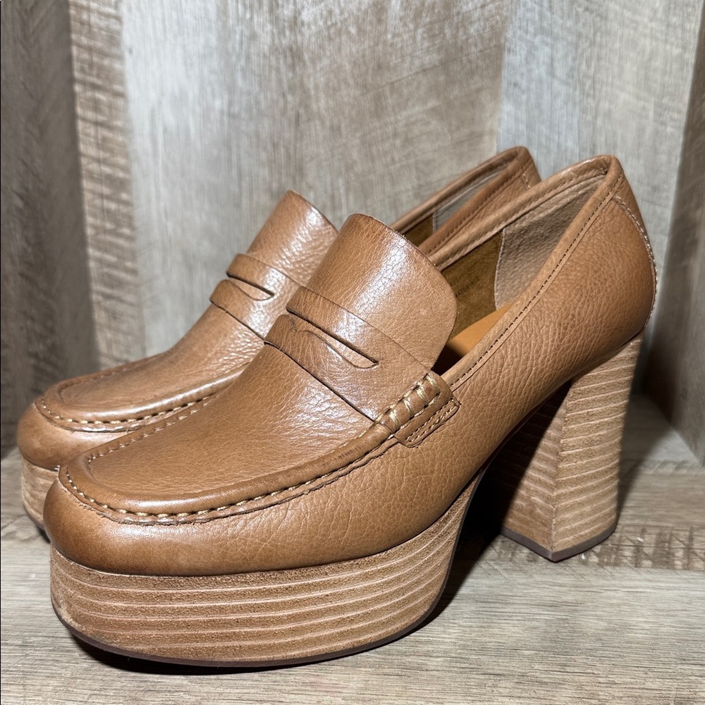 Kork-Ease Barbara Platform Penny Loafers - Picture 5 of 11